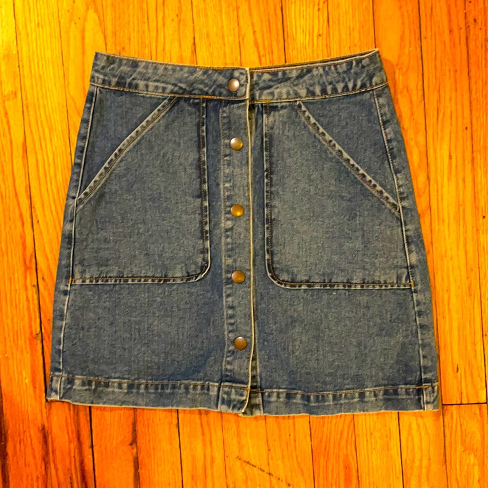 Denim skirt